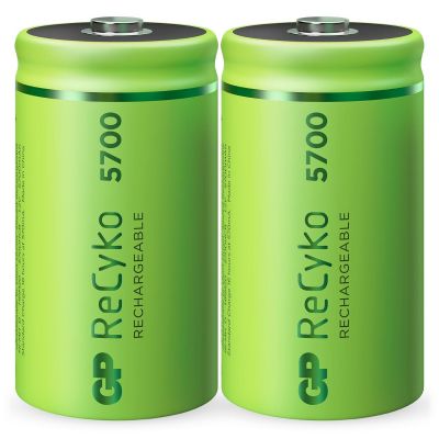 Patch St magie Oplaadbare batterij D | 2 ReCyko, 5700 mAh | GP Batteries - GP Batteries