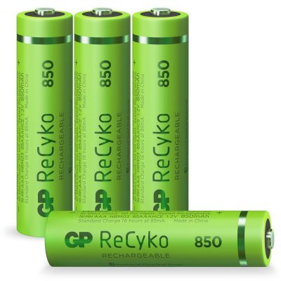functie Klacht dood Oplaadbare batterijen AAA | 4 ReCyko , 850 mAh | GP Batteries - GP Batteries