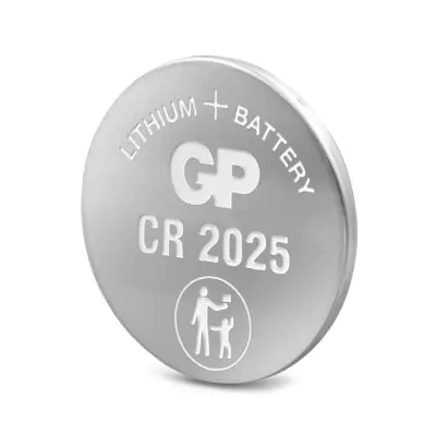 CR2025 GP Lithium knoopcel 3V 2 stuks
