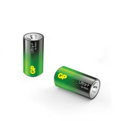 C Baby batterij GP Alkaline Ultra Plus 1,5V 2 stuks