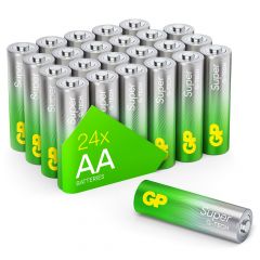 AA batterij GP Alkaline Super 1,5V 24 stuks
