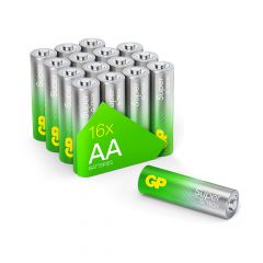 AA batterij GP Alkaline Super 1,5V 16 stuks