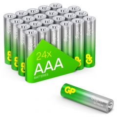 AAA batterij GP Alkaline Super 1,5V 24 stuks
