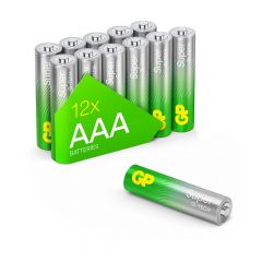 AAA batterij GP Alkaline Super 1,5V 12 stuks