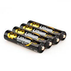 Primary Lithium AAA - 4 batterijen