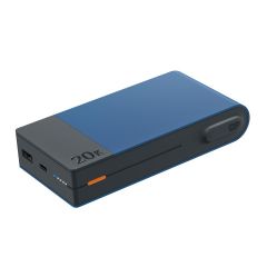 Powerbank GP MP20B Blauw 20.000 mAh 1x USB-A 1x USB-C poort