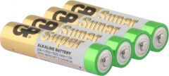 Super Alkaline AAA - 4 batterijen