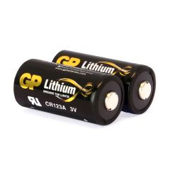 CR123A batterij GP Lithium 2 stuks
