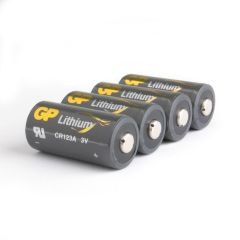 CR123A batterij GP Lithium 4 stuks