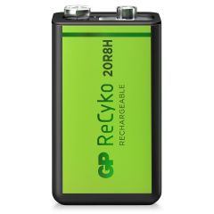 9V batterij Oplaadbaar GP NiMH 200 mAh ReCyko 8,4V 1 stuk