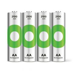 AA batterij Oplaadbaar GP NiMH 2100 mAh RECYKO 1,2V 4 stuks