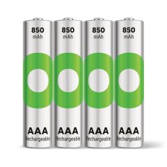 AAA batterij Oplaadbaar GP NiMH 850 mAh RECYKO 1,2V 4 stuks