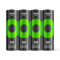 AA batterij Oplaadbaar GP NiMH 2000 mAh RECYKO PRO Photoflash 1,2V 4 stuks