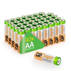 Super Alkaline AA - 40 batterijen